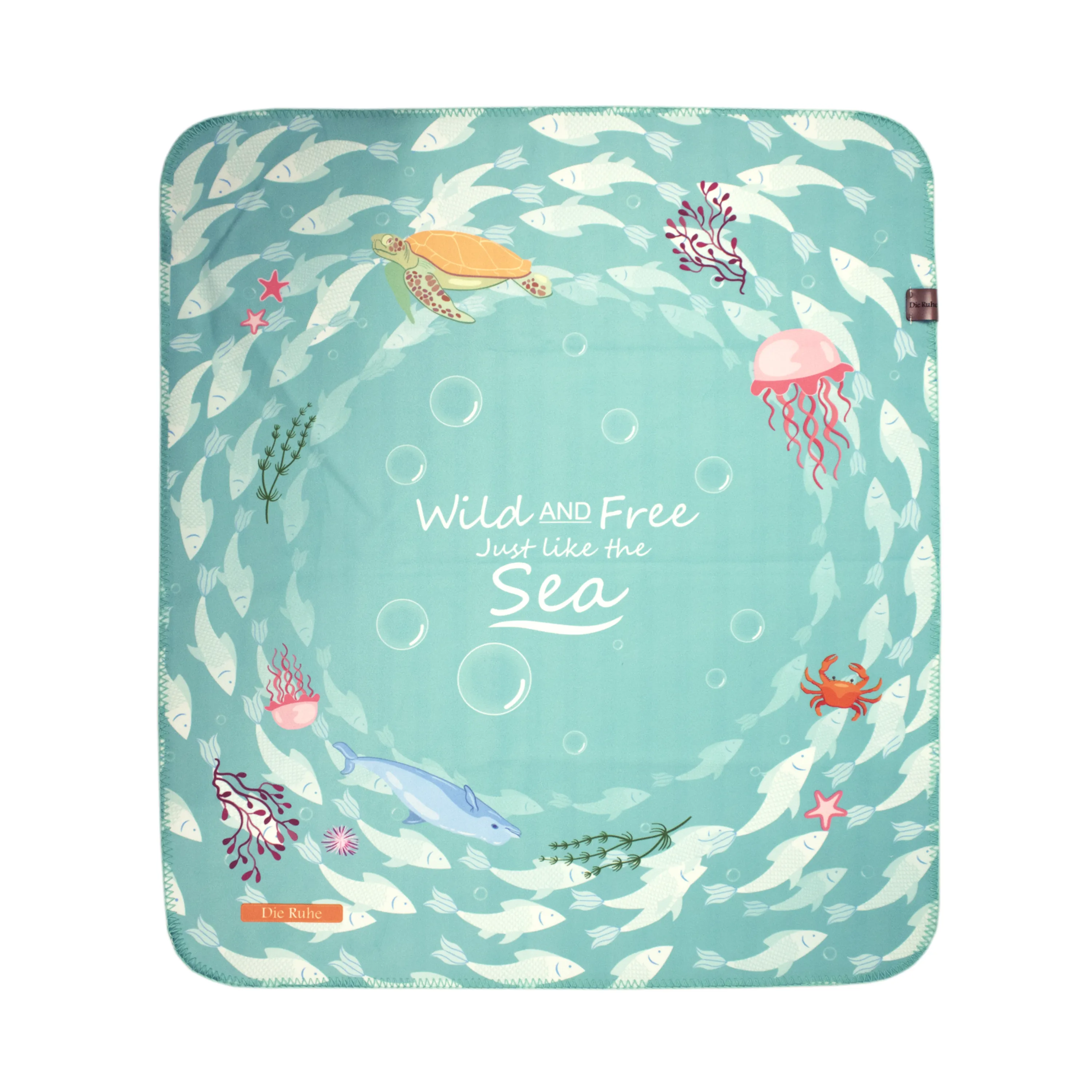 زیرانداز تعویض ضدآب دیروحه طرح دریا زیرانداز تعویض ضدآب دیروحه طرح دریا